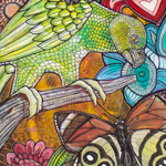 rainforest animal art