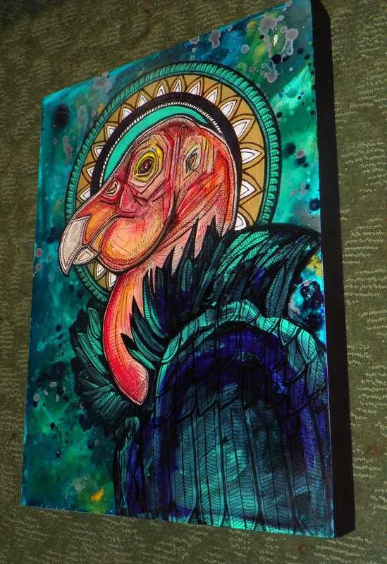 california condor painting