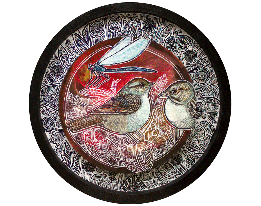 animal art by Philadelphia artist Lynnette Shelley