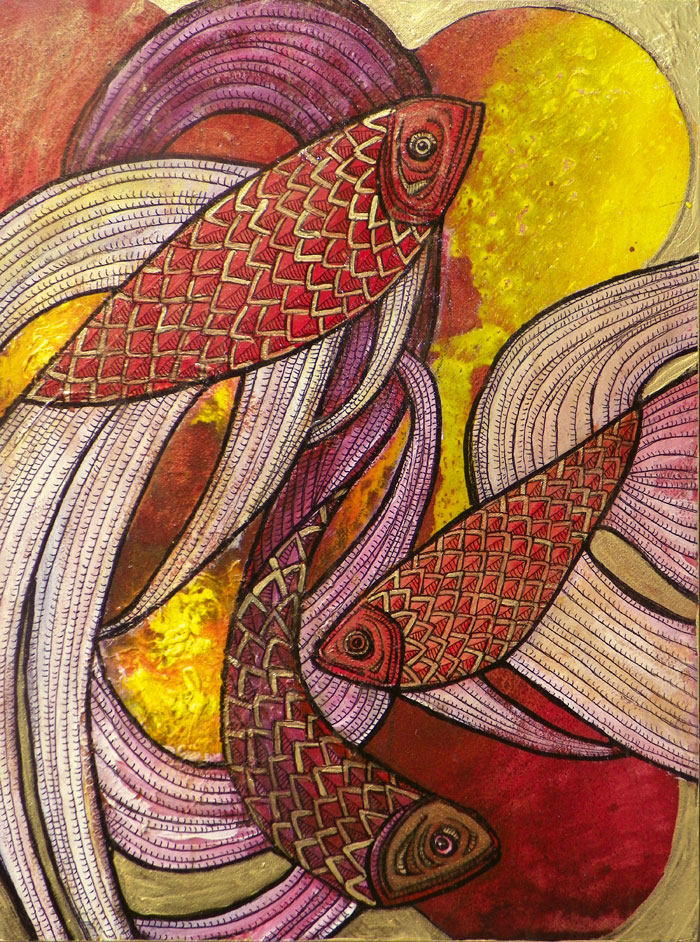 Fish painting