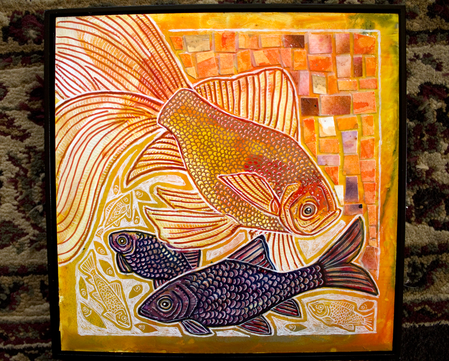 goldfish art