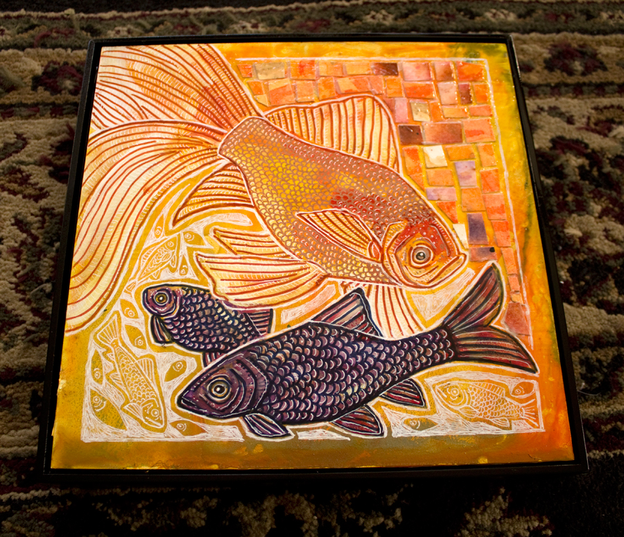 goldfish art
