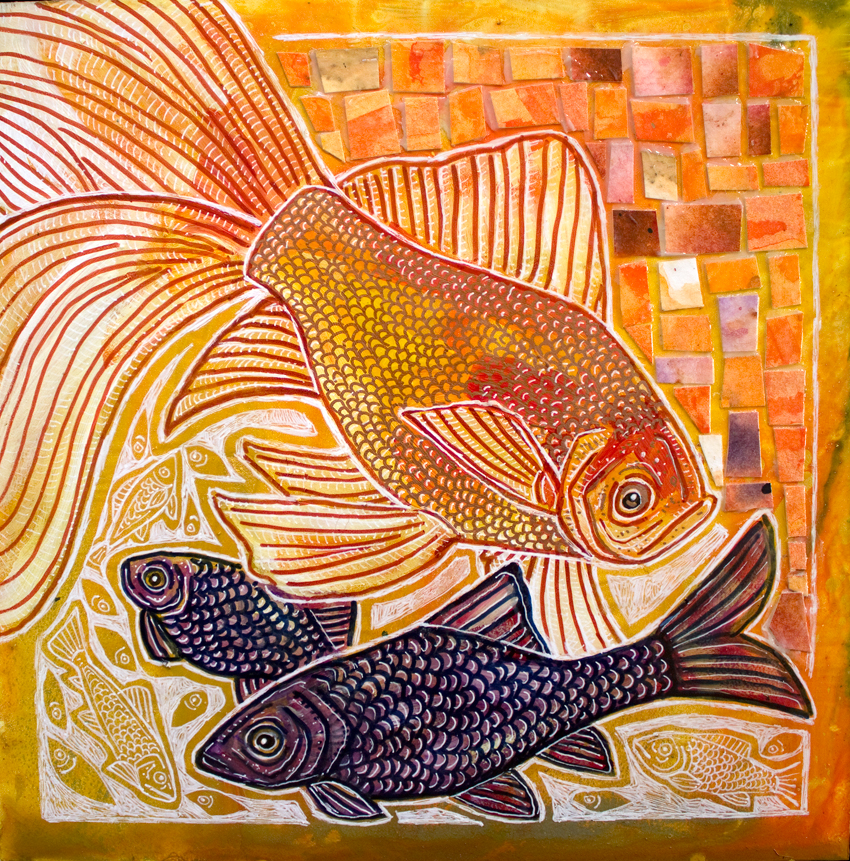 goldfish art