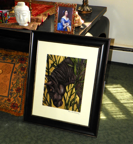 miniature horse art
