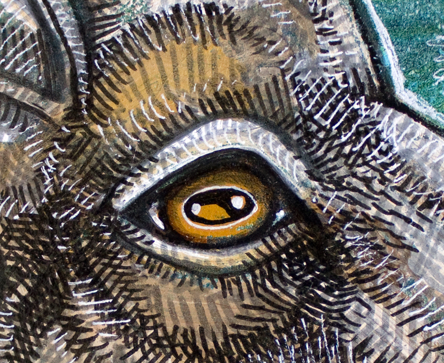 big horn ram sheep art