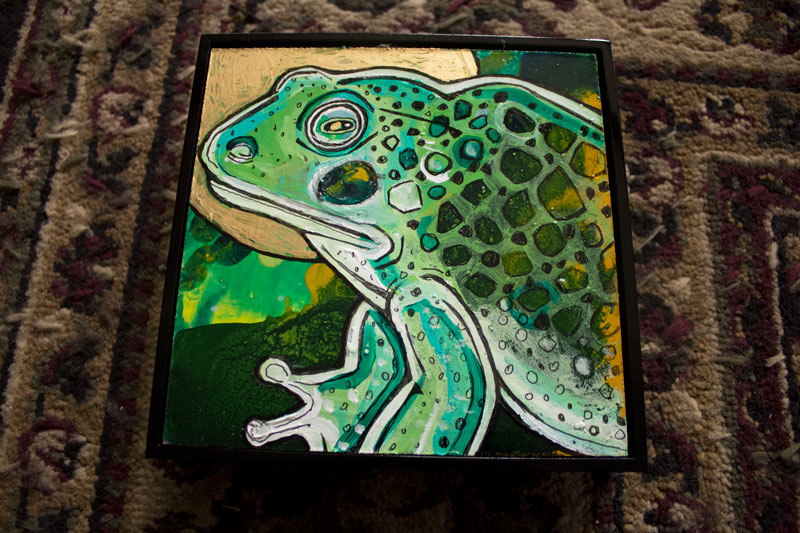 frog art