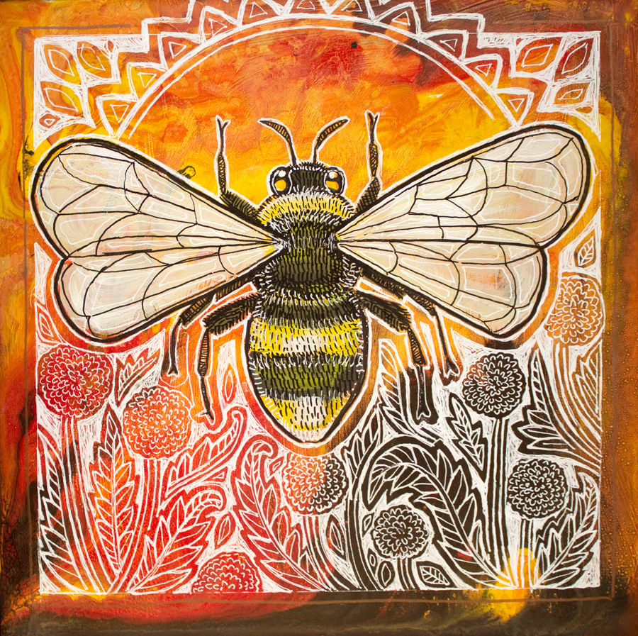 bee insect art