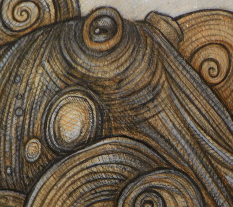 octopus art detail