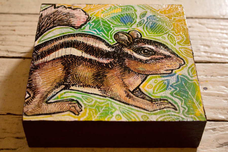 chipmunk art