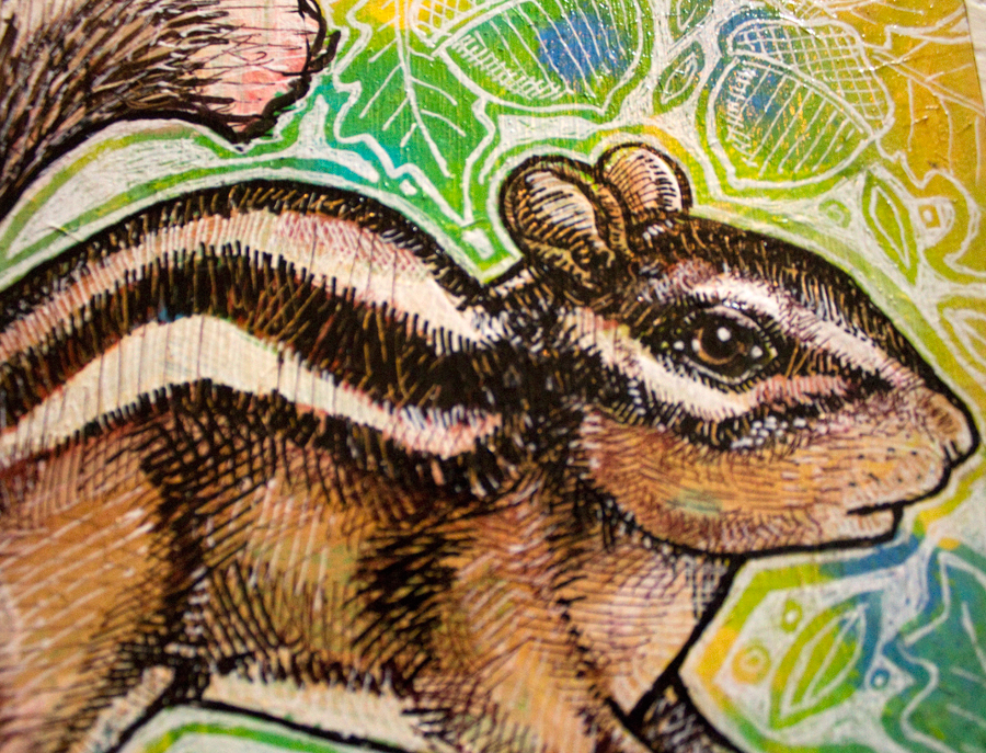 chipmunk art