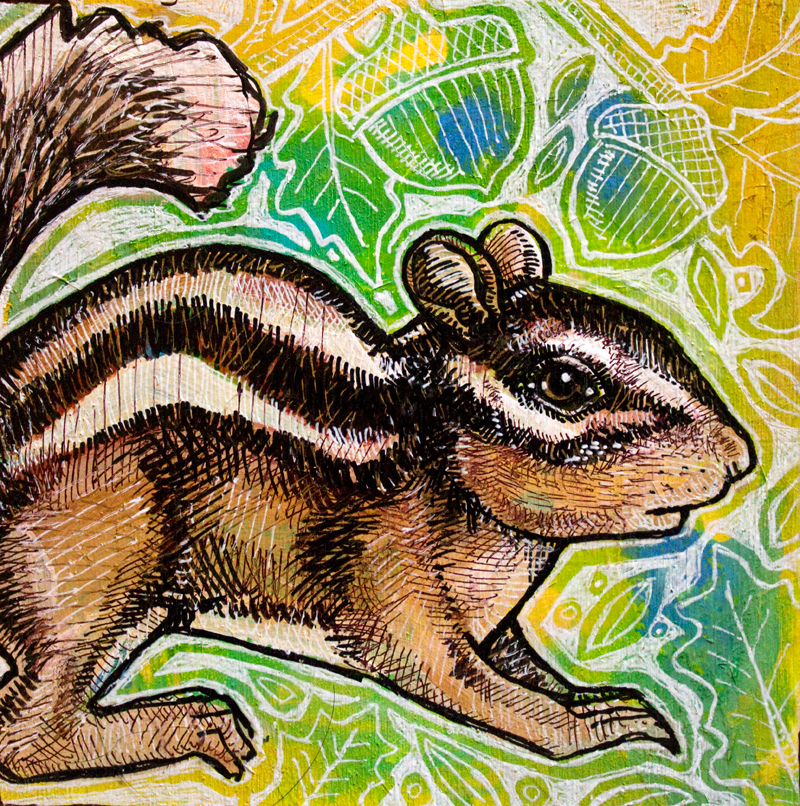chipmunk art