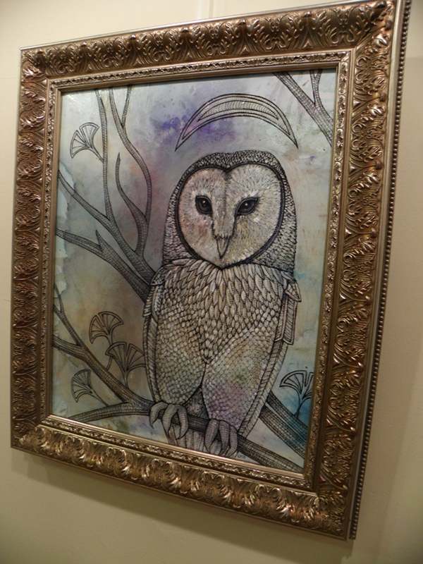 Owl Bird Painting