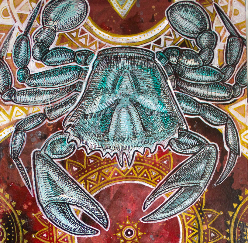 crab art