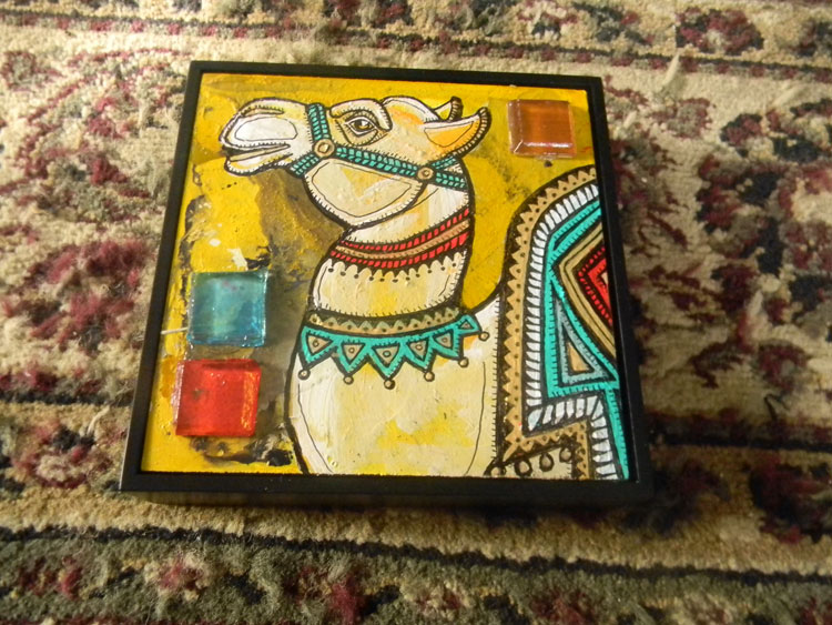 camel miniature painting