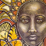 sun goddess painting