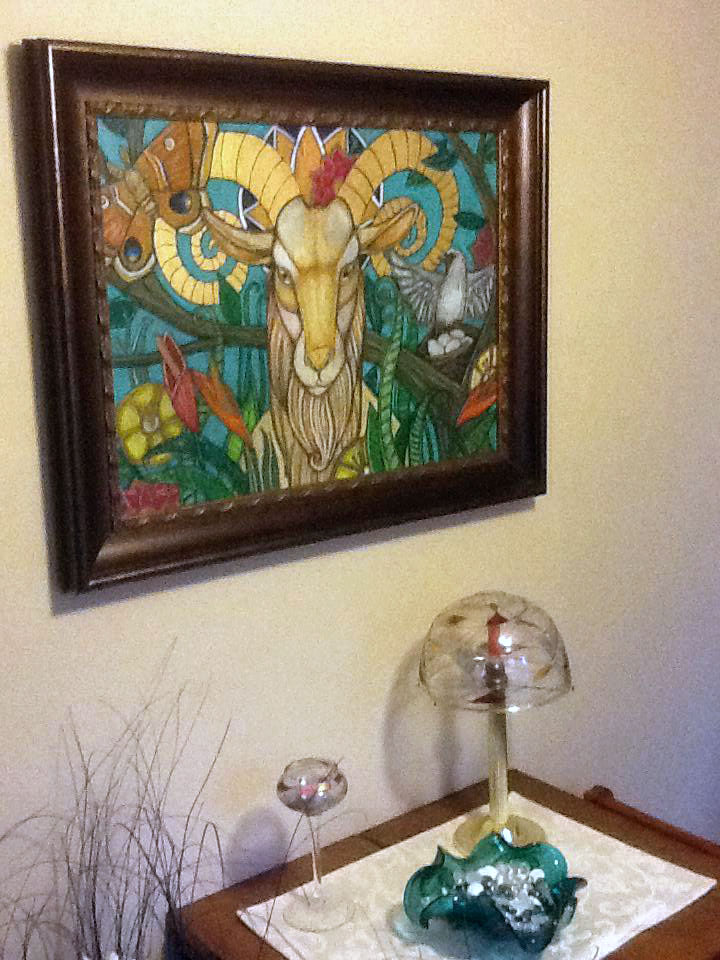 contemporary animal artwork by lynnette shelley