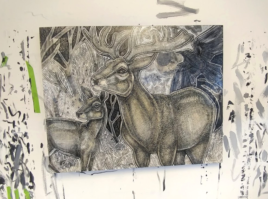 deer art