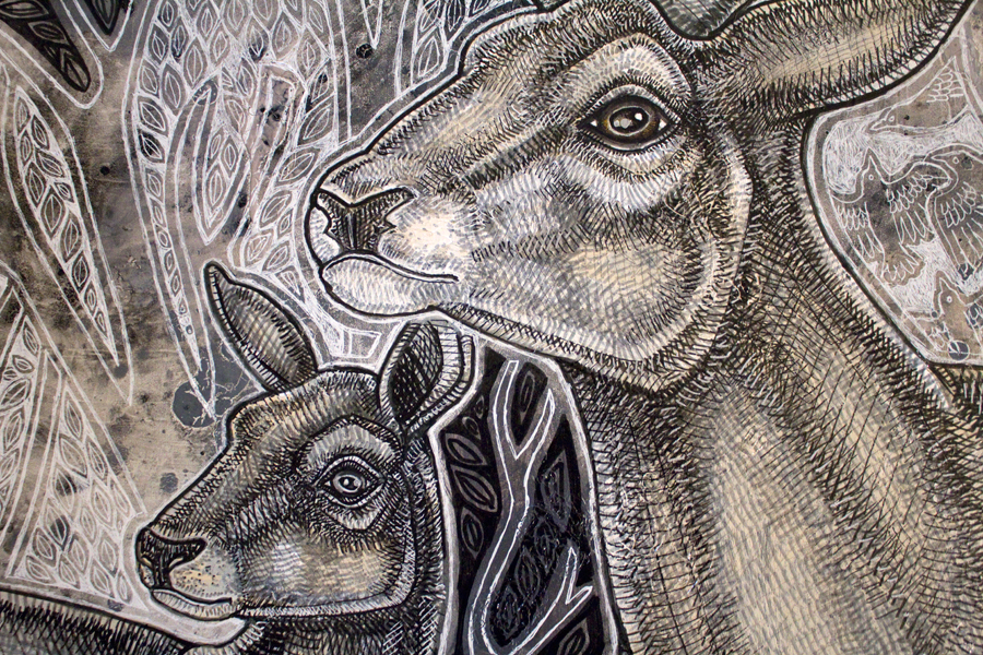 deer art