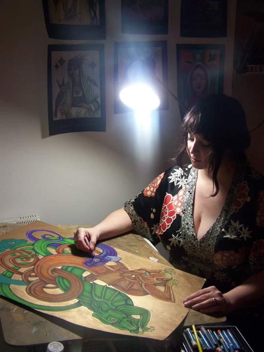 artist Lynnette Shelley