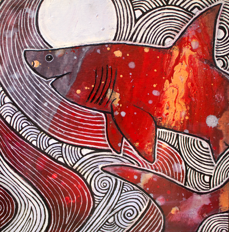 shark art
