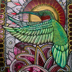 hummingbird art