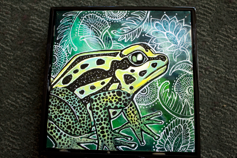 frog art