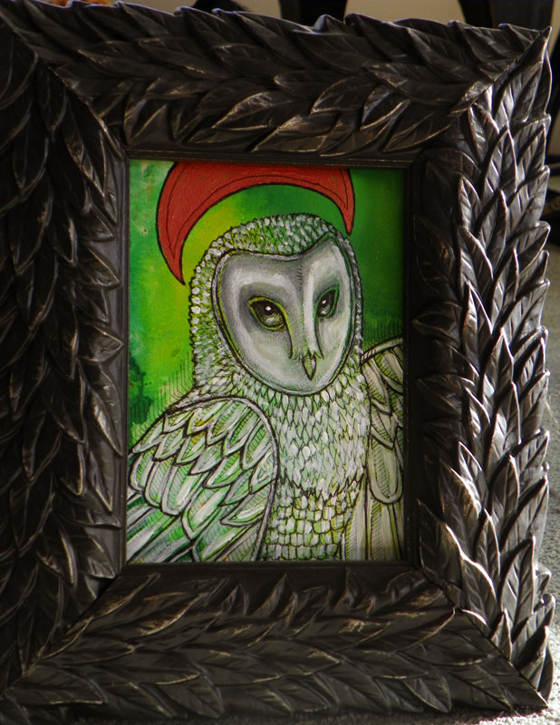 barn owl art