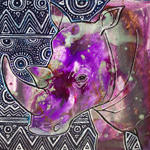 rhino art