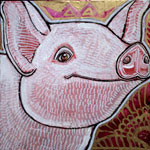 pig painting