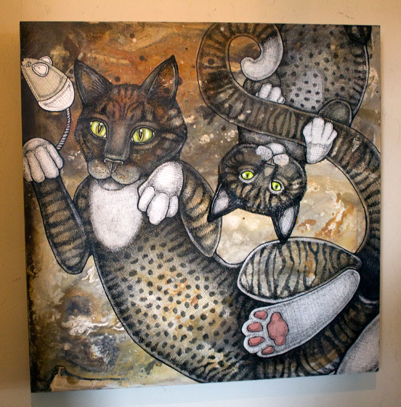 original cat art