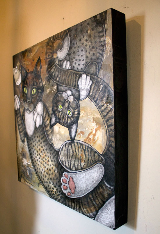 original cat art
