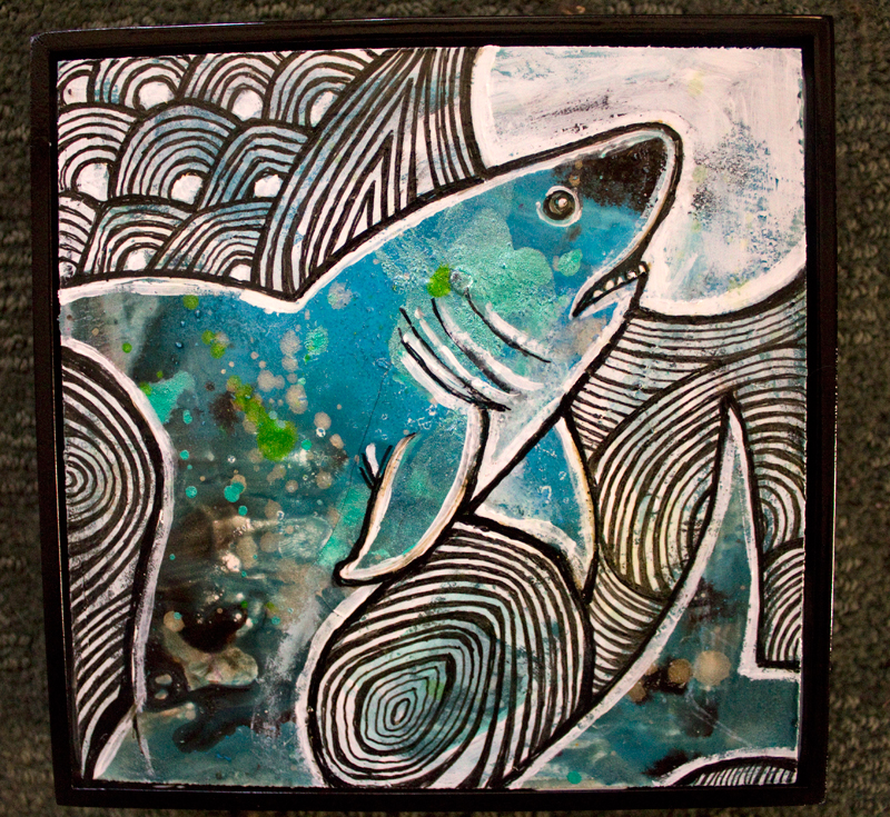 shark art