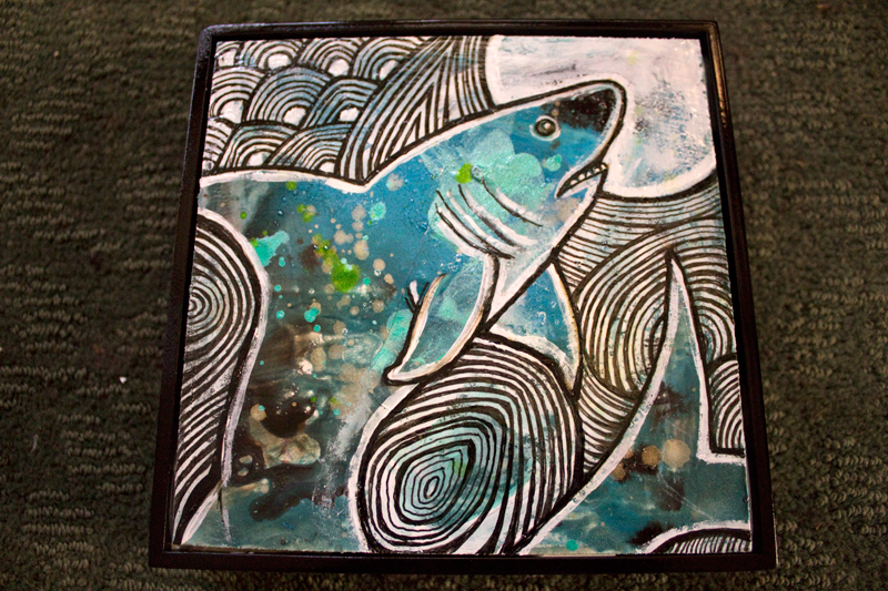shark art