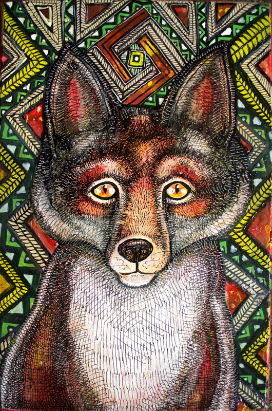 fox animal art