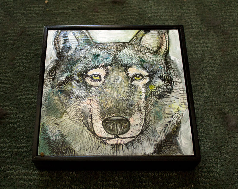 wolf art