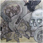 memeno mori gothic painting