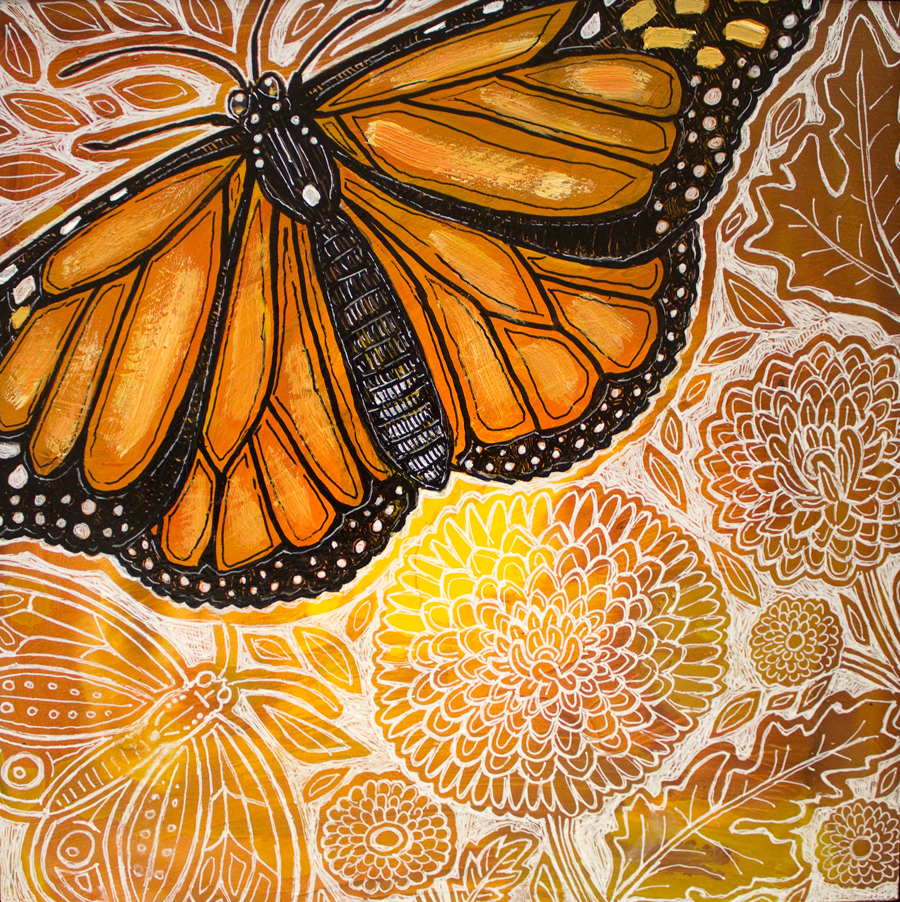 monarch butterfly art