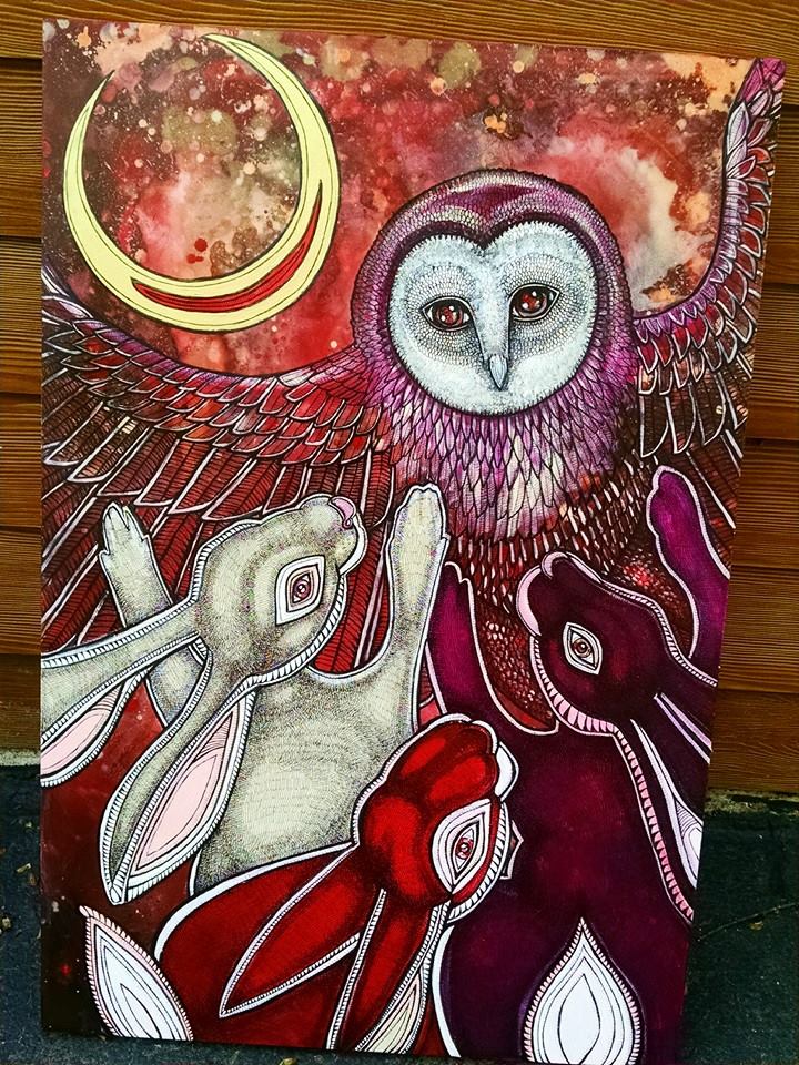 animal art painting