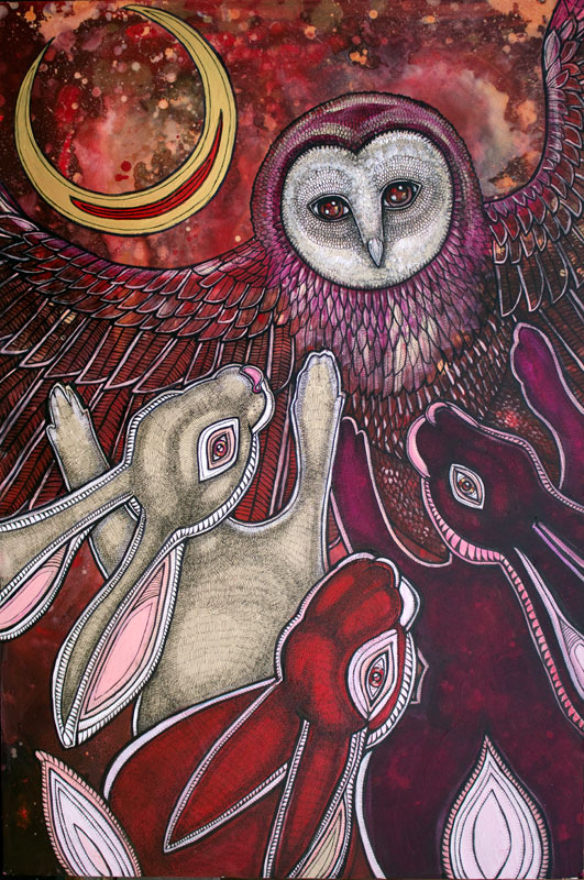 animal art painting