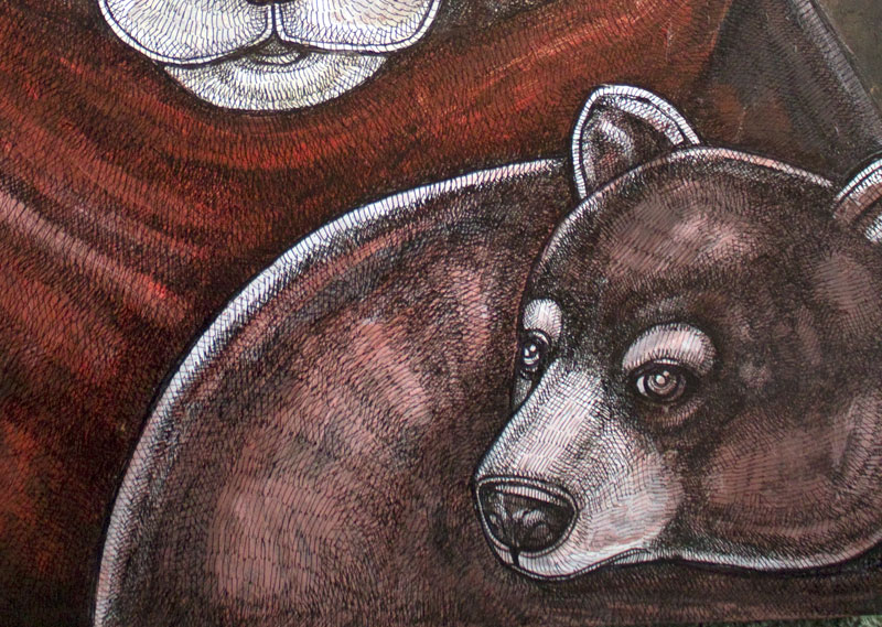 grizzly bear art