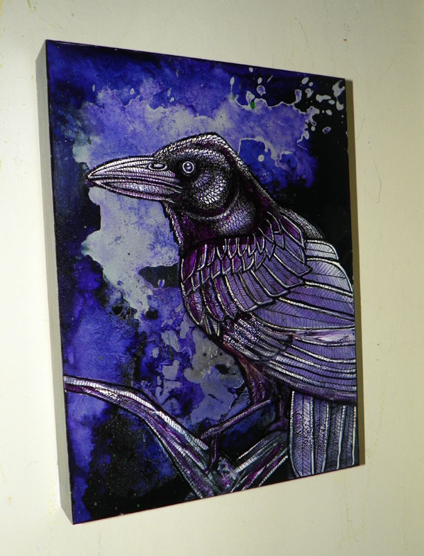 crow raven art