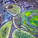 sea turtle art