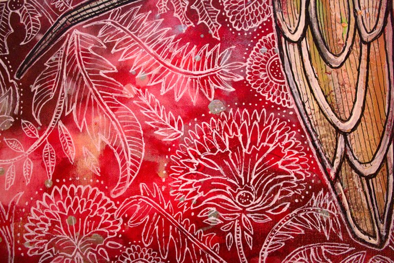 parrot conure painting