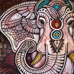 indian elephant painting