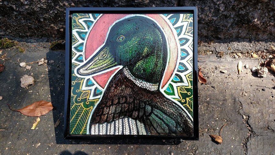 mallard duck art