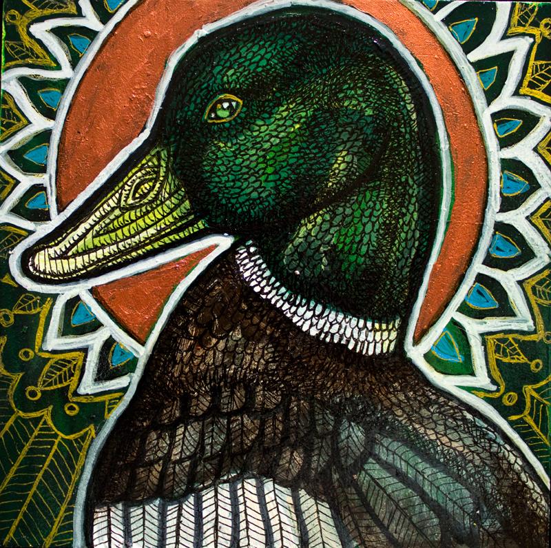 mallard duck art