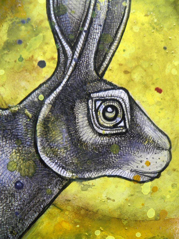 rabbit animal art