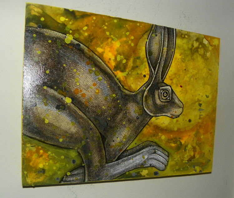 rabbit animal art