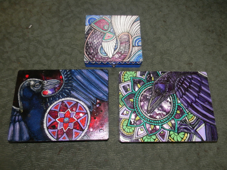 painted art box