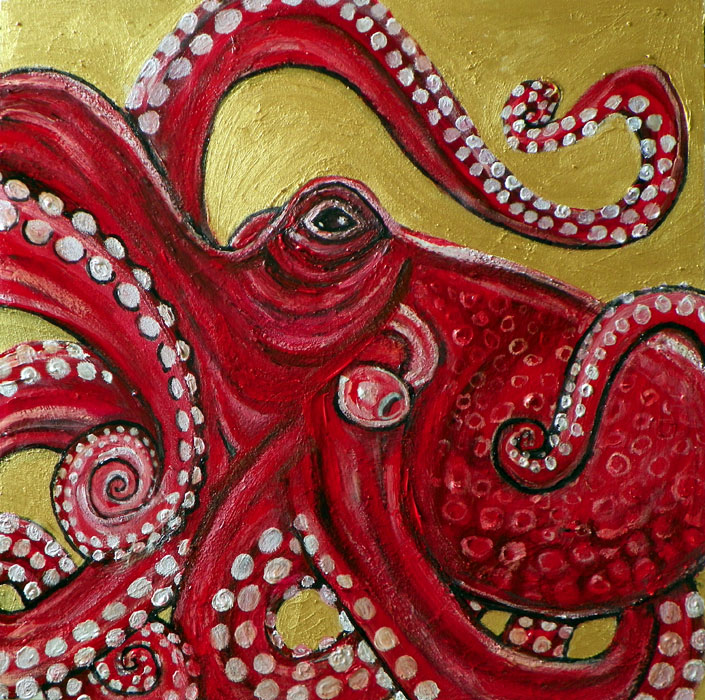 octopus painting